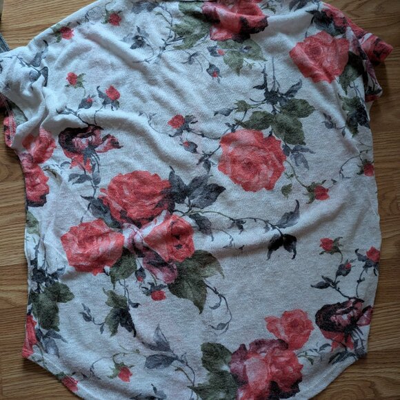 Floral Knit Blouse - Picture 3 of 4